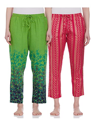 Image of Indigo Women Rayon Regular Pajama