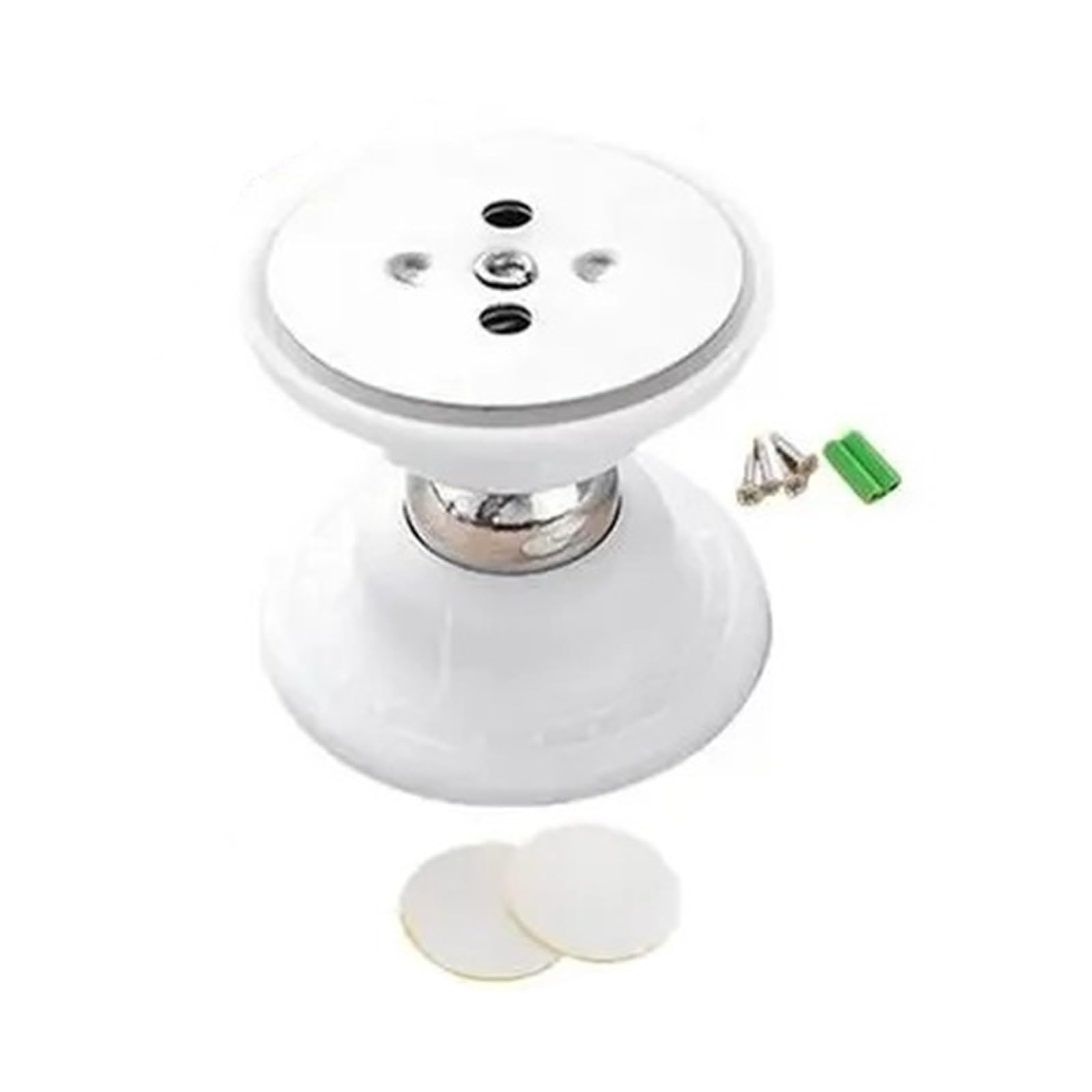 1 Pcs Magnetic Household Magnetic Strong Mute Door Touch Silicone Anti-Collision Door Stopper(White)