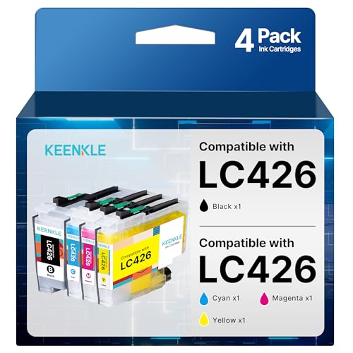 Pack LC426 XL haute capacité compatible avec MFC-J4335DW et J4340DW