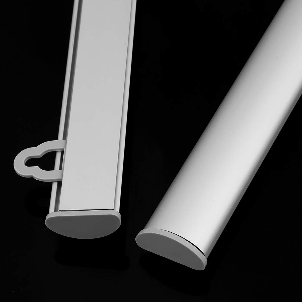 Ejoyous Klemmschiene Posterschiene, 100 cm, Aluminium, Faltbare Wandklemmschiene, Posterclip, Klapprahmen, Plakathalter für Textilbanner oder Poster