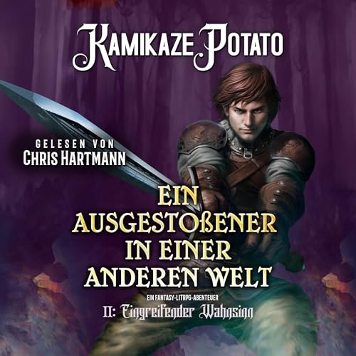 Page de couverture de Ein Ausgestoßener in einer anderen Welt: Buch 2: Eingreifender Wahnsinn