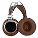 SIVGA Luan Hi-Fi Dynamic Driver Open-Back Wood Wired Earphone with Detachable Cable,Professional Grade Headphone for Audiophiles, for Home, for Studio (Brown)