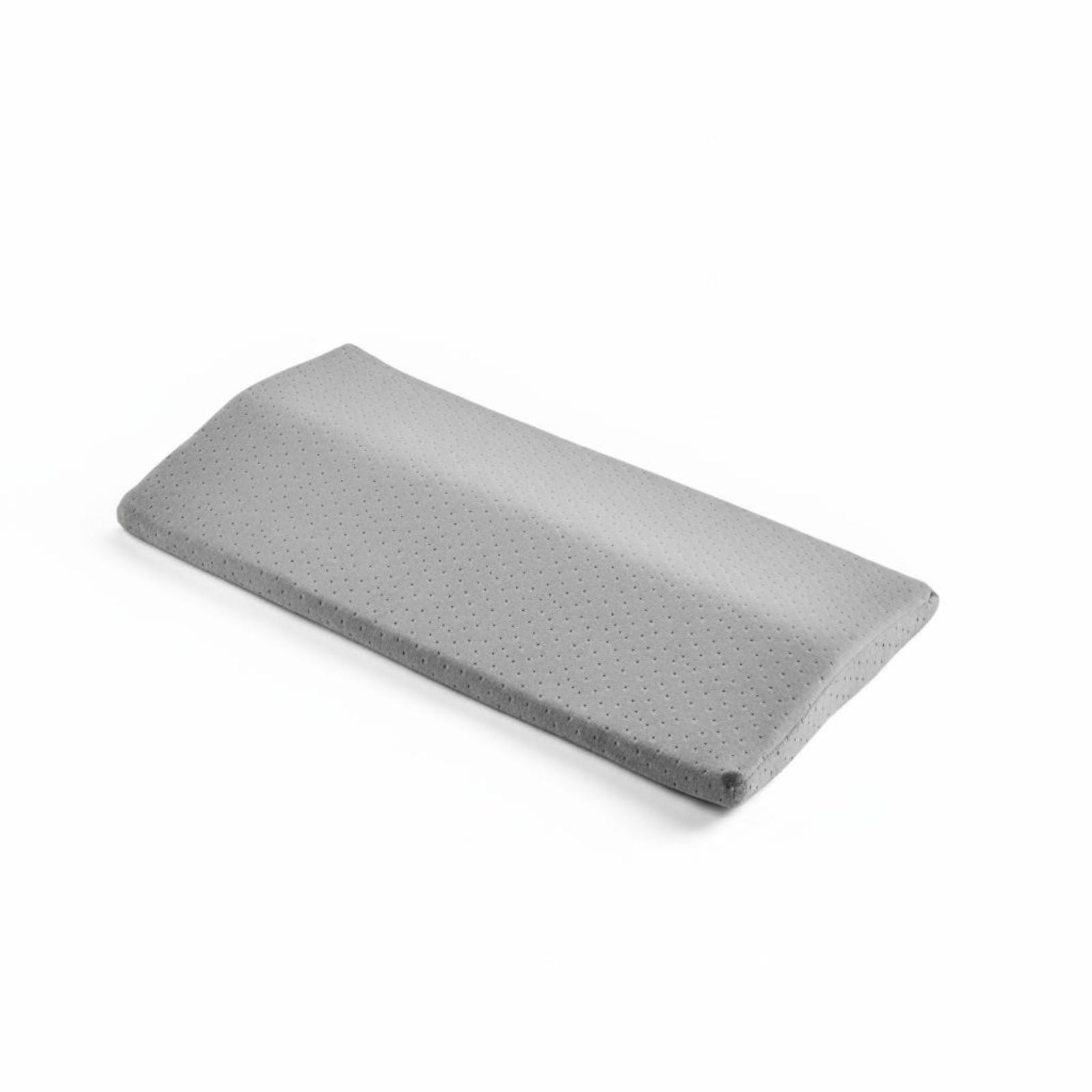 MERISHOPP Pressure Relief Memory Foam Support Pillow High-Resilience Ergonomic Waist Sleep Pillow Breathable Triangular Back Support Triangle for Women, Side Sleepers, Sofa, Gray, 60x30x5cm-image-15