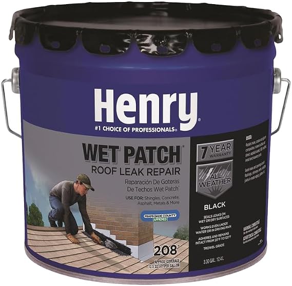 Henry HE208061 Roof Cement, 3-1/2 Gallon
