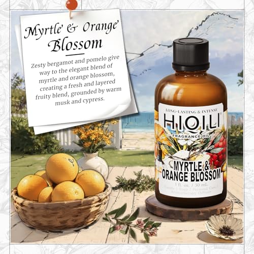 Aceite esencial de Naranja dulce HIQILI 30ML y fragancia de mirto y flor de naranja 30ML miniatura 4