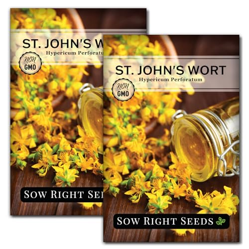 Sow Right Seeds - St. John's Wort Seeds for Planting