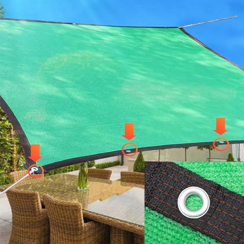 Malla de sombreo contra rayos UV para proteger huertos y piscinas 4