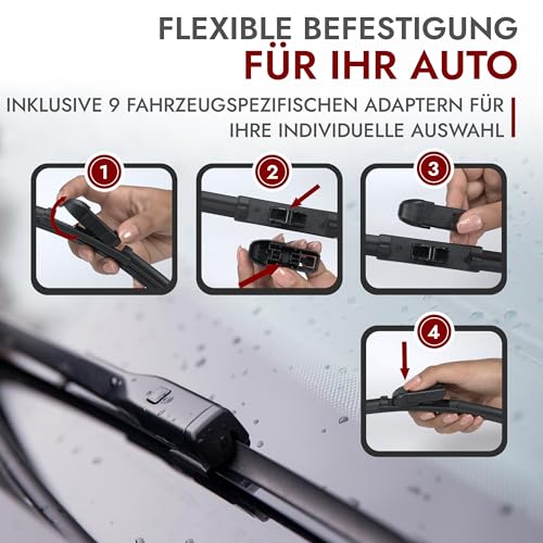 Essuie-glace Golf 5 V Variant Berline Recambo pack de 3 balais auto 2003-2009 - 7