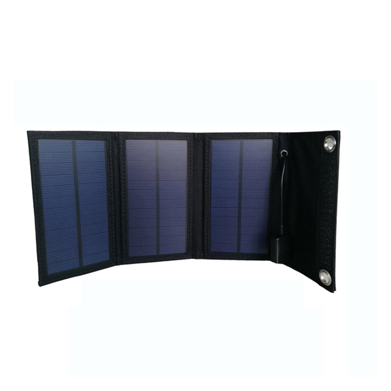 Chargeur de panneau solaire pliable contre les pannes de batterie