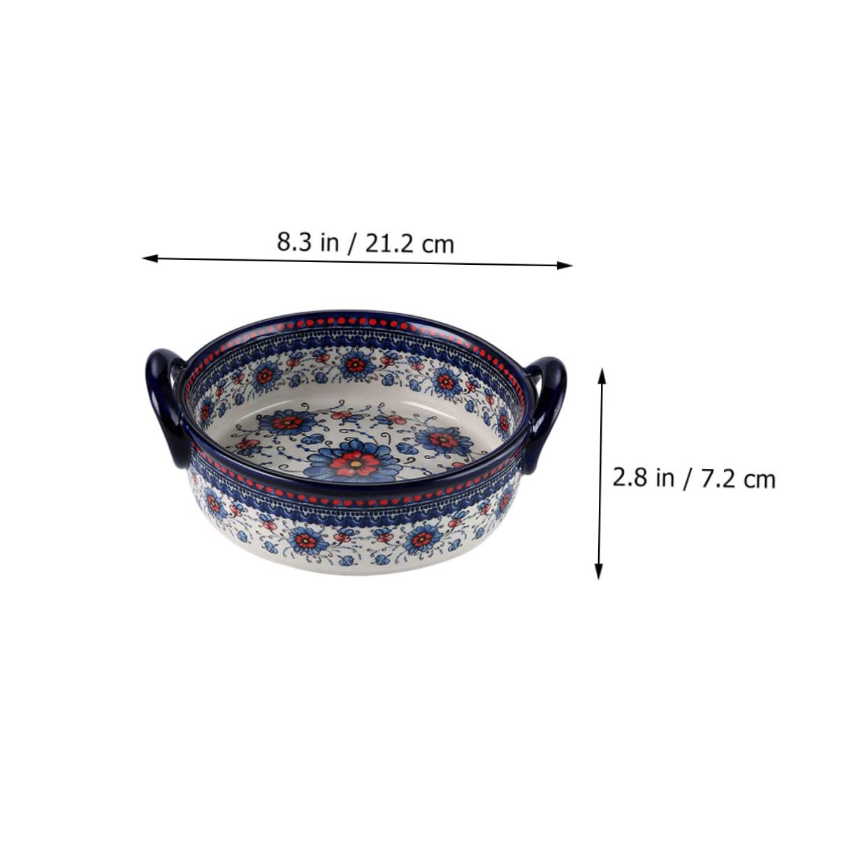 HEMOTON Four Micro- Assiette Colorée Bol De Ramequins Bol De Soupe à L'oignon Bols De Préparation Bols De Soupe à L'oignon De Bébé Bol à Collation Ustensiles De Cuisson Céramique
