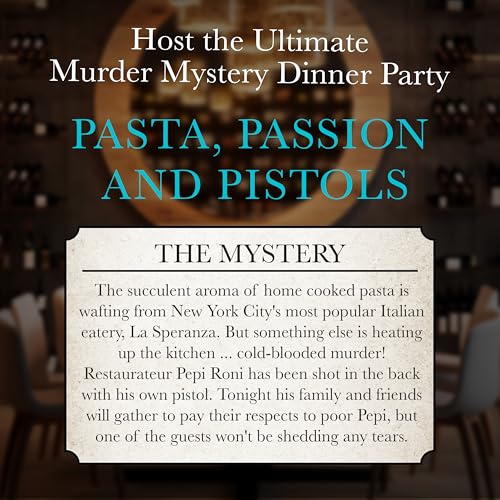 Murder Mystery Party Pasta, Passion & Pistols miniatura 2