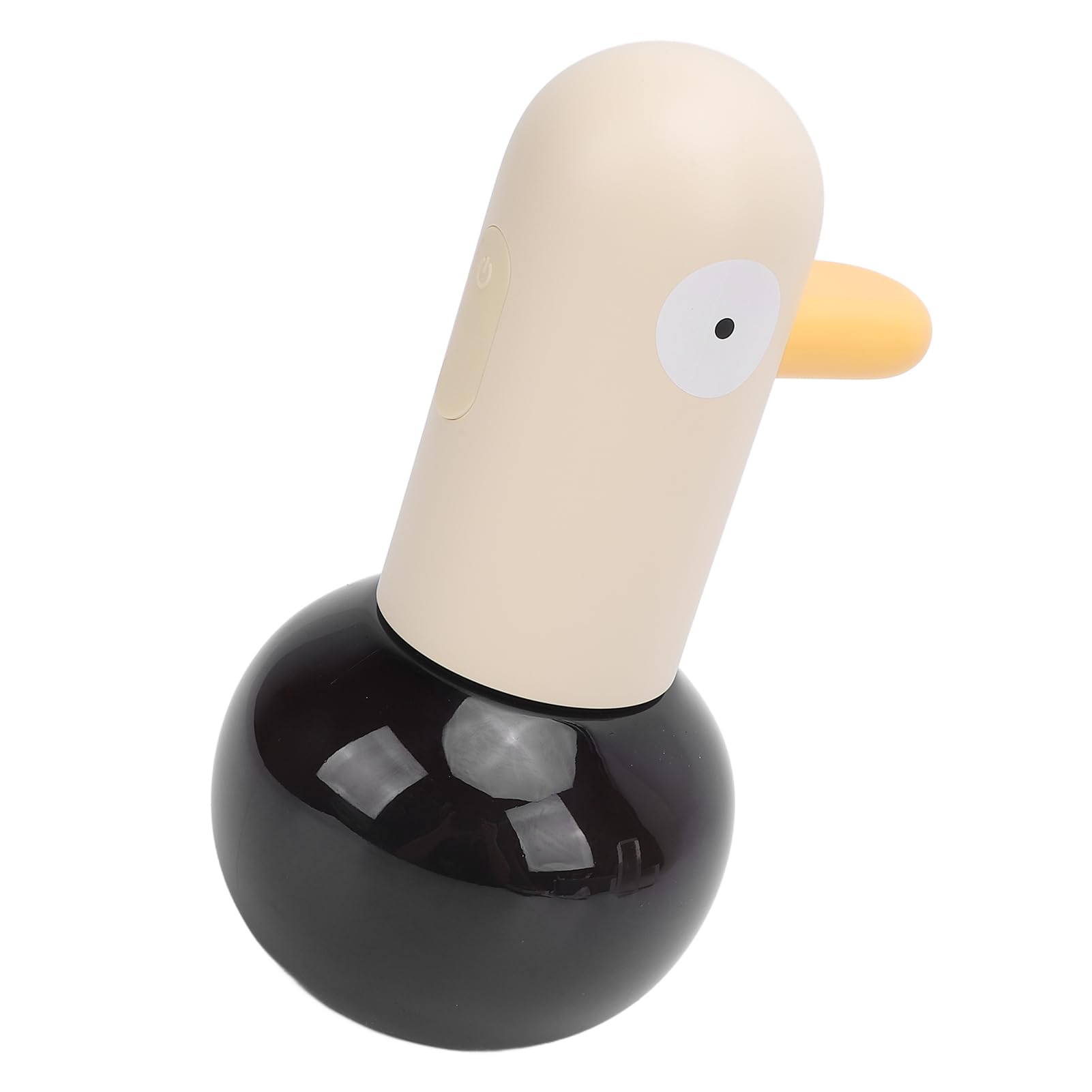 Hidyliu Dispenser Automatico di Sapone Simpatico Cartone Animato Design Anatra Touchless Ricaricabile per Bagno Uso Materiale ABS 7,5 Pollici (Stile 2)