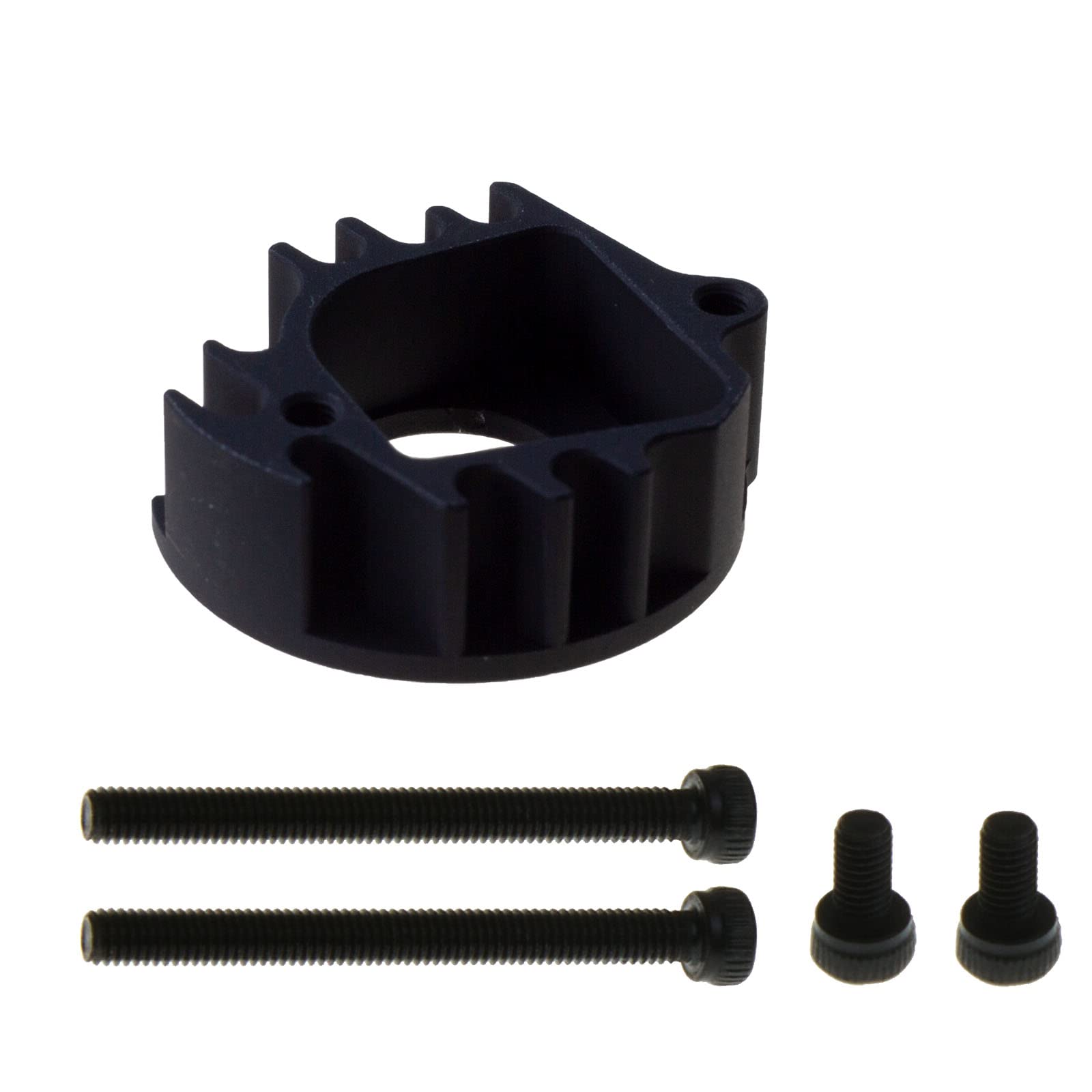 HOBOHY CW01 Aluminum Motor Mount Black for Tamiya 22027 RC Car CW-01Lunch Box/Midnight Pumpkin Replacement Upgrades Parts