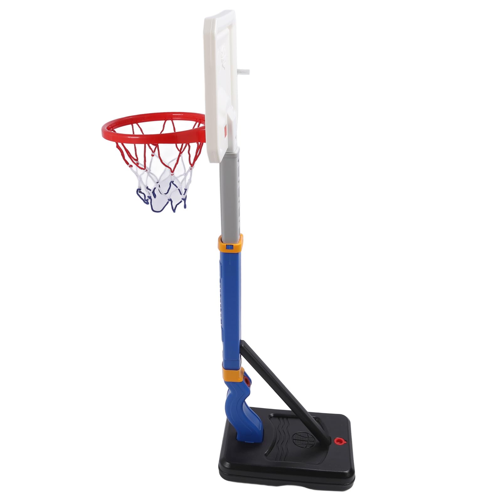 Rosvola Obręcz do Koszykówki Basenowej Pętla z regulacją Wysokości do Rodzinnej Zabawy na świeżym Powietrzu w Pomieszczeniach Wodoodporne Materiały 138 Cm