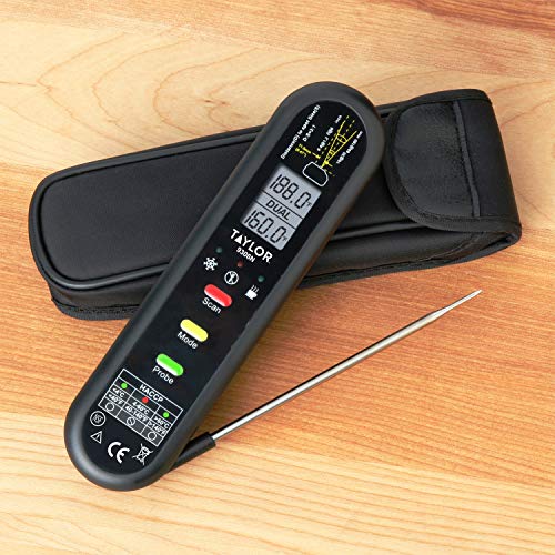 Taylor Splash-Proof Dual Temperature Infrared/Thermocouple Thermometer #TOP1