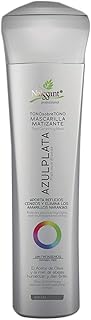 NAISSANT Mascarilla Matizante Azul Plata | Elimina el tono cobrizo | Neutraliza los tonos amarillos y naranjas | Sin parabenos, amoníaco, sulfatos. 300mL - 10.1 FL Oz.