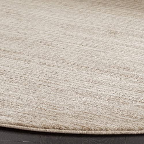 Safavieh Vision Collection 6'7" Round Aqua Vsn606B Modern Ombre Tonal Chic Non-Shedding Dining Room Entryway Foyer Living Room Bedroom Area Rug #TOP5