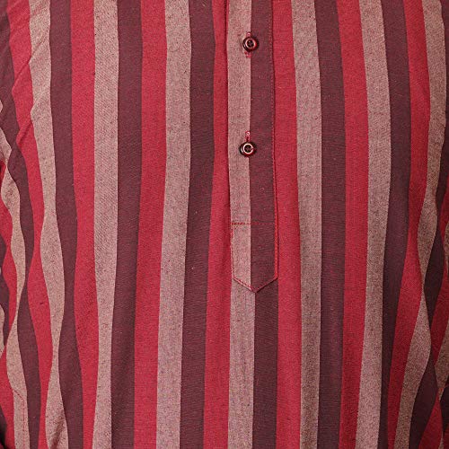 Image of Men's Cotton Long Kurta (Broad Lining)