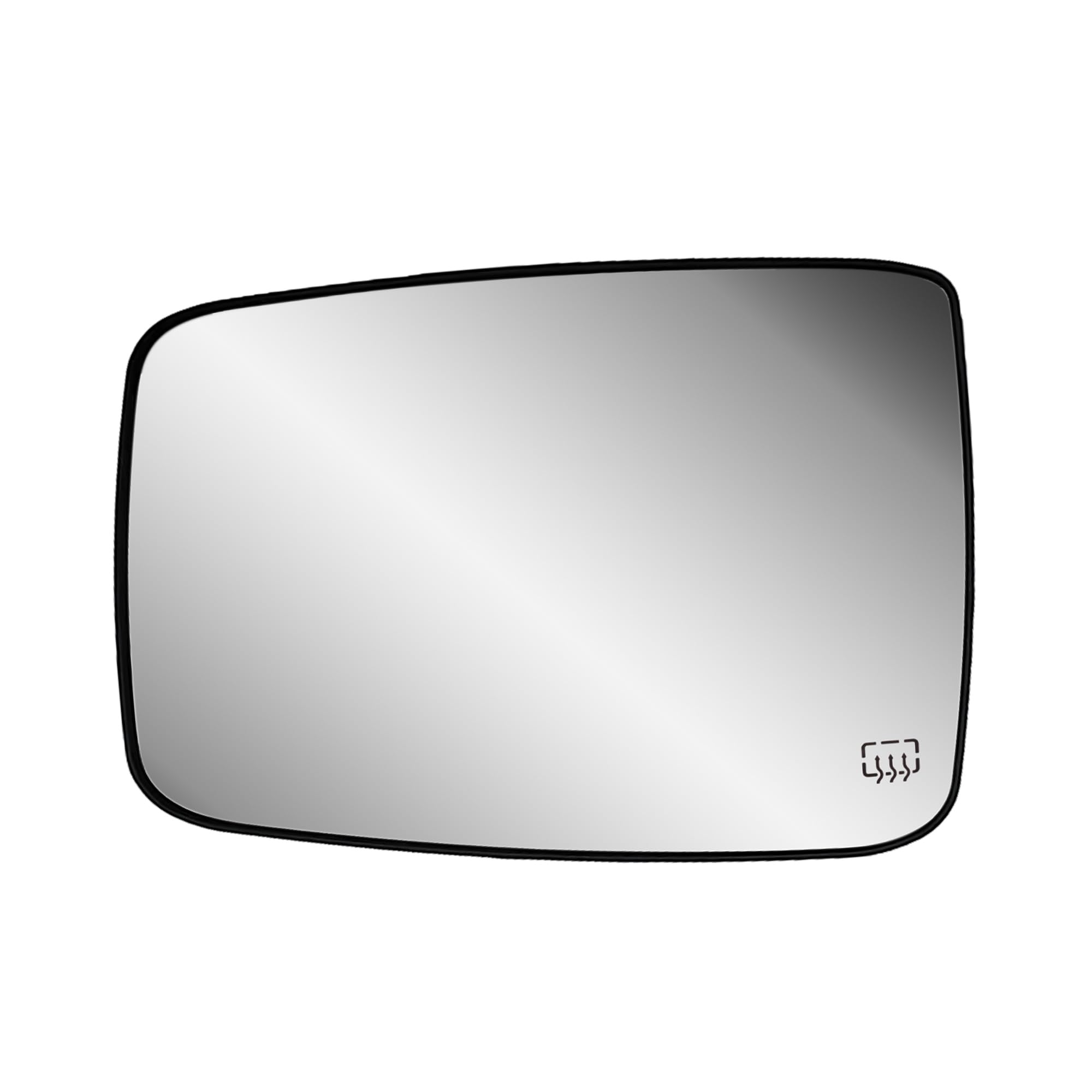 Driver Left Side Door Mirror Replacement Glass Heated with Back Plate for Ram 1500 2500 from 2009 to 2018