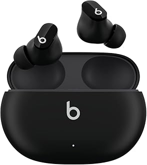 Beats Studio Buds - Wireless Bluetooth Noise Cancelling Earbuds - Up to 8H Battery Life, Up to 24H w Charging Case, IPX4 Rating, Sweat Resistant, Apple & Android Compatible, Built-in Mic - Black