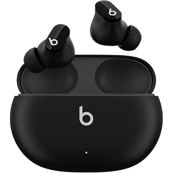 Beats Studio Buds - Fully Wireless Bluetooth In-Ear Headphones with Noise Cancelling - Sweat-Resistant Compatible with Apple and Android Built-in Microphone - Black Previous Version