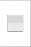 Vista 10 de Legrand adorne 15A - Interruptor de paleta de 1 o 3 vías con placa de pared a juego, acabado grafito, paquete de 12, ASPD1532G4WP-12PK