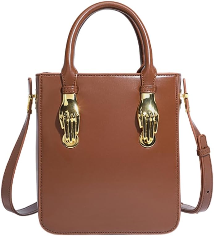 Fashion Shoulder Bag Purse Women - Trendy y2k Designer Crossbody Purse Minimalist Handbag Gothic Aesthetic Sling Bag