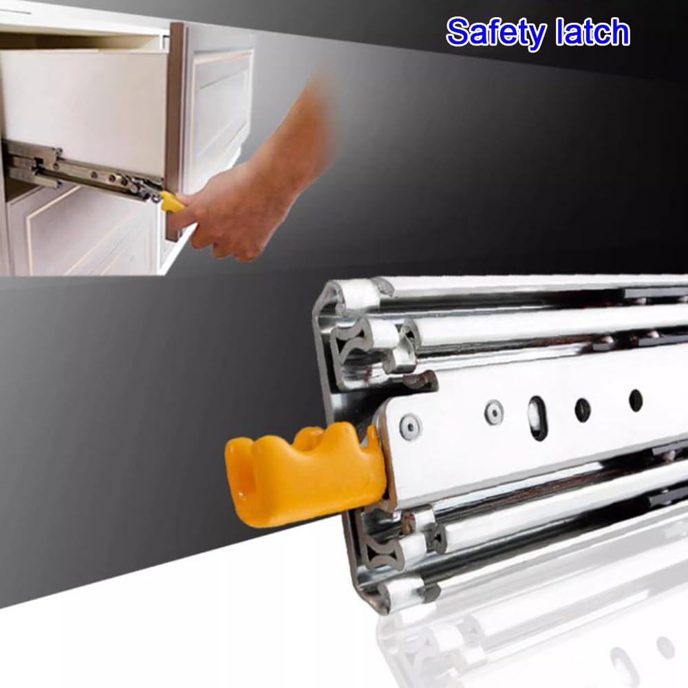 Heavy Duty Cassetti Runners, Guide for cassetti ad estrazione totale con serratura da 12 pollici a 60(1400mm(56in))