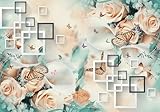 Facile à installer,Lors du collage,veuillez d'abord nettoyer le mur,appliquez de la colle sur le mur,puis collez-le dans l'ordre.Le papier peint n'a pas de parties qui se chevauchent,assurez-vous d'aligner la couture lors du collage