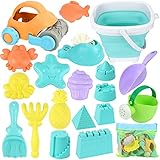 ❤️ 【 Vielseitigkeit und Spaß 】Dieses Sandkasten Spielzeug Set eignet sich perfekt für alle Arten von Aktivitäten im Freien, einschließlich Strandspielen, Sandkastenspielen und Spielen am Wassertisch. Es ist für Kinder jeden Alters geeignet und bietet stundenlange Unterhaltung und fantasievolles Spiel