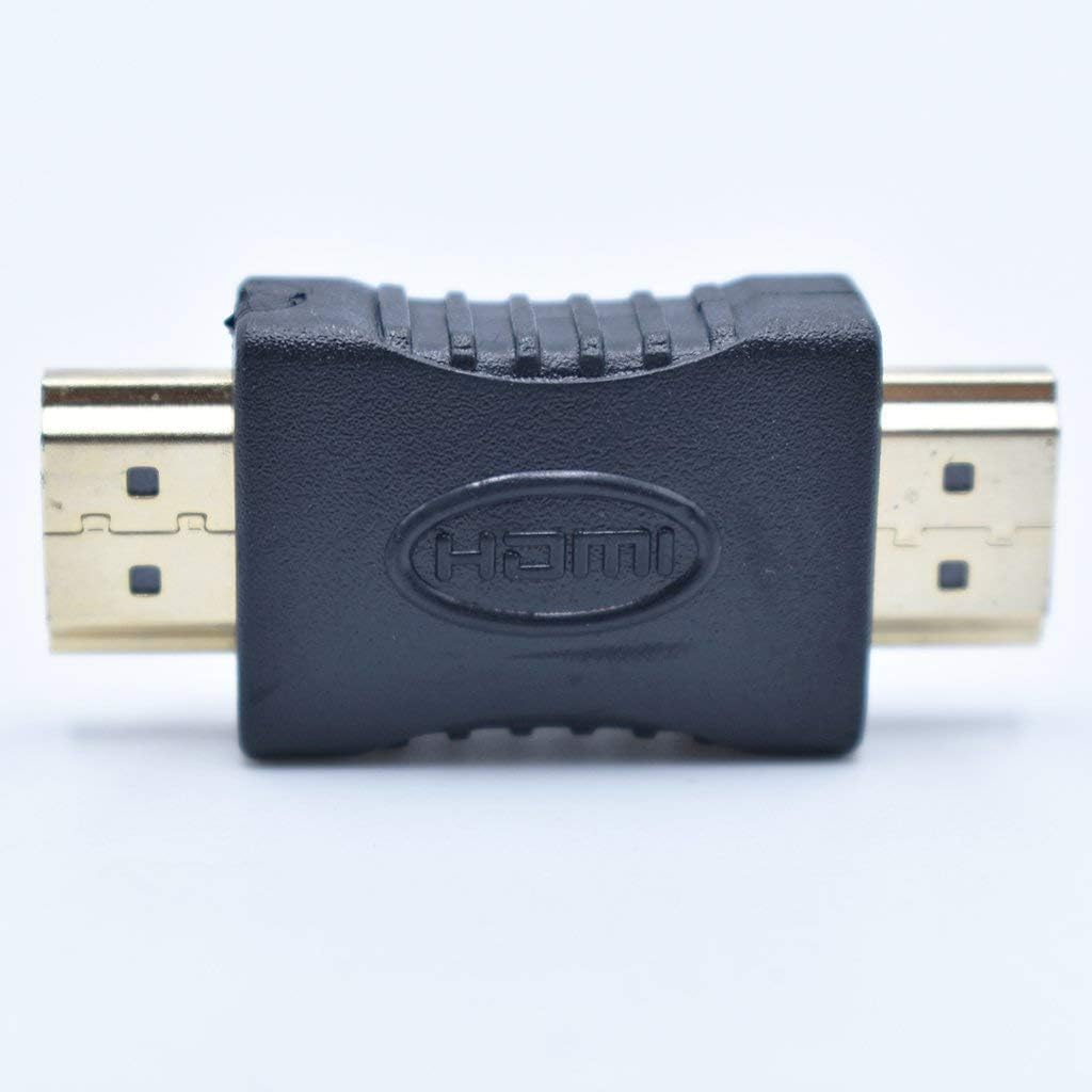 Hdmi Coupler 19 Pin Hdmi Connector Hdmi Male To Hdmi Male Straight In-Line Adapter Coupler For HdtvDeft and Professional