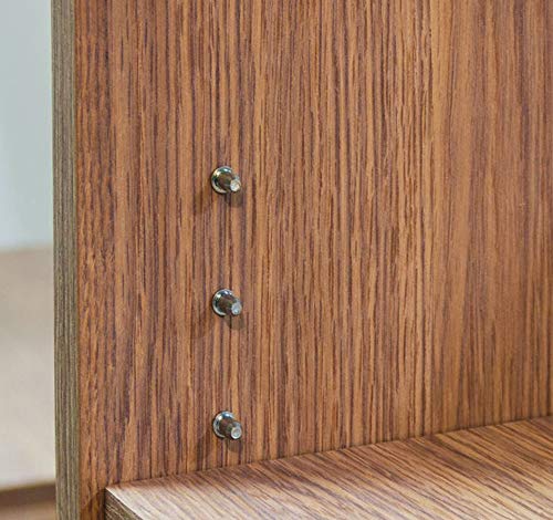 50 Pieces Shelf Pegs 5Mm Cabinet Furniture Shelf Support Pegs Nickel Plated #TOP2