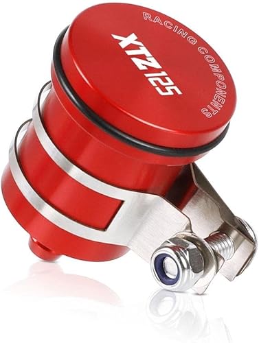 Miniatura 5 de ISITAC for Yamaha XTZ 125 XTZ125 Universal Motorcycle Aluminum Brake Cylinder Fluid Reservoir Rear Front Clutch Tank Oil Fluid Cup (Color  Orange)