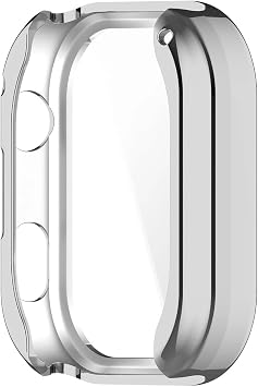 Xiaomi Redmi Watch 6 Ekran Koruyucu Kılıf 360 Tam Koruma Gümüş, 87007113