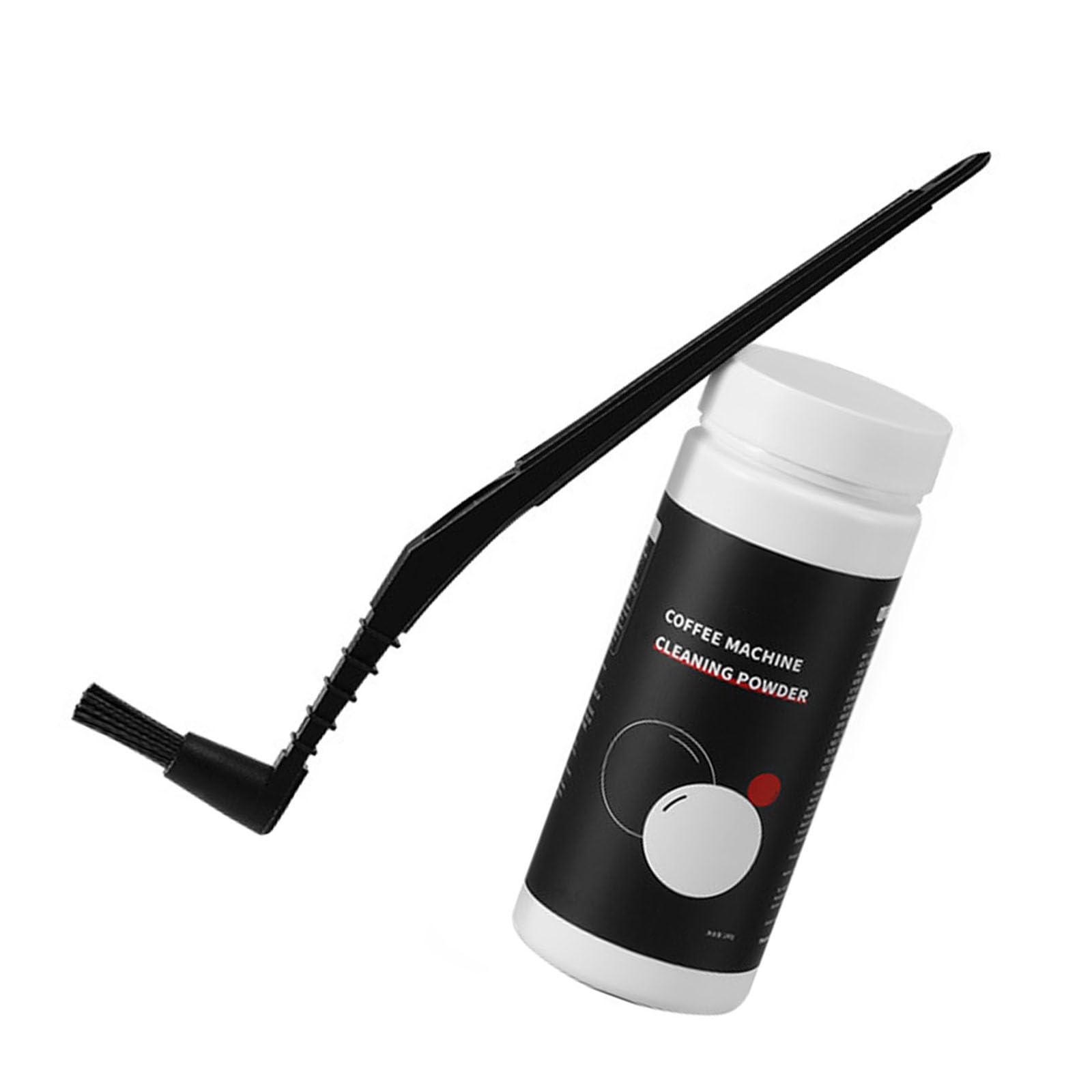 Buxuaaaa Ergonomic Handle Coffee Machine Brush and Powder Bowl Espresso Maker Cleaning Tool for Home Use Coffee Accessories Espresso Machine Cleaner Tool