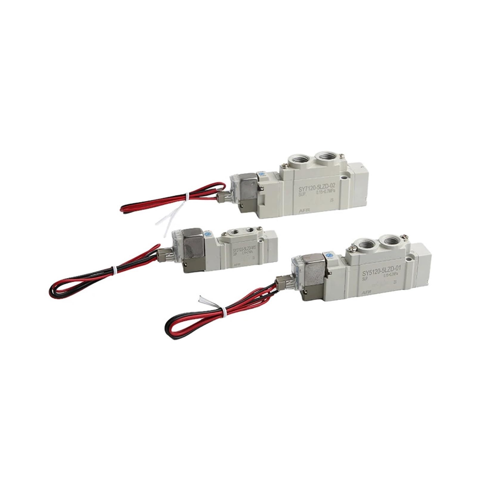 Électrovanne SY7120-5LZ-02 SMC série 5 voies 2 positions pour commande pneumatique
