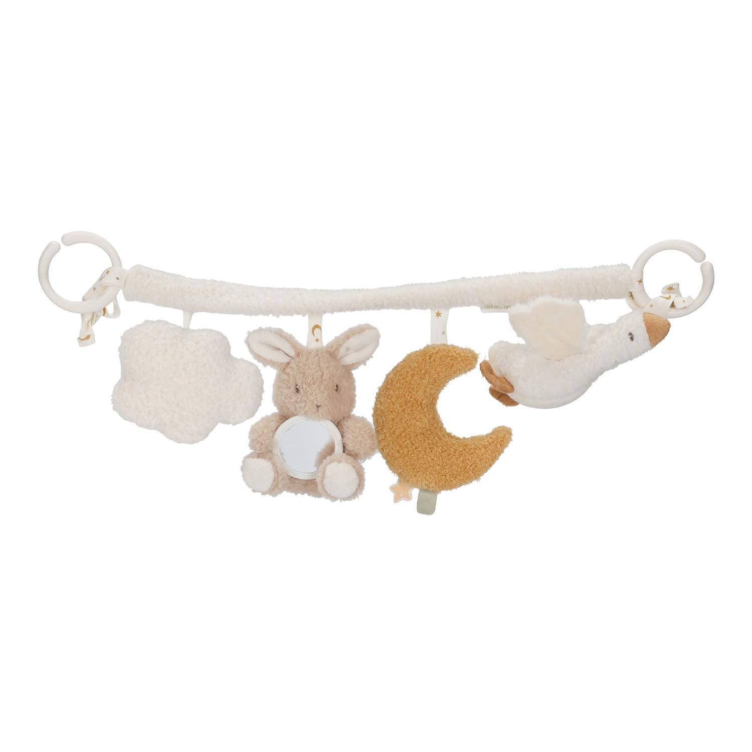 Little Dutch Kinderwagenkette Häschenfiguren Newborn Naturals