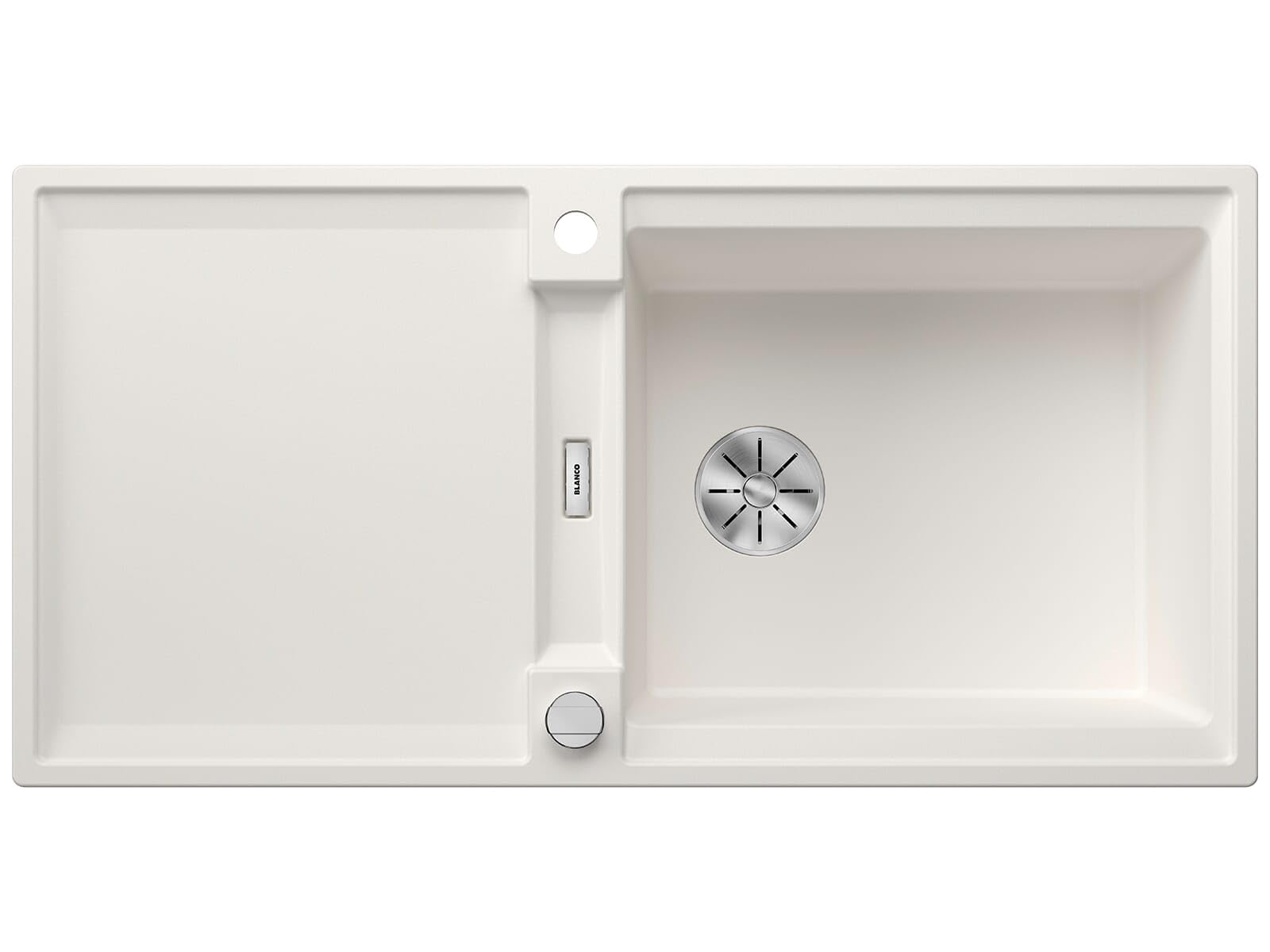 Évier en granit BLANCO blanc au design réversible et finition haut de gamme
