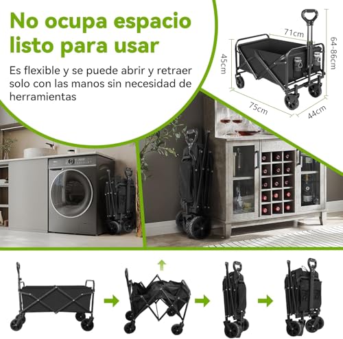 Recopilación de Carrito para Mandado Plegable para comprar online. 26 Carrito para Mandado Plegable marca SAFONUS (2)