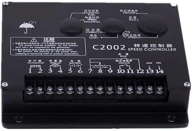 C2002 Genset Speed Governor Control Board Controller Unit for Generator(Old Type)