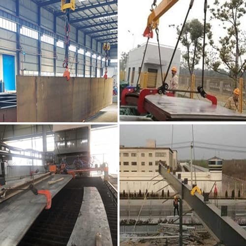 Abrazadera de placa vertical antideslizante para evitar caídas de carga pesada 3