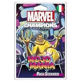 Asmodee – Marvel Champions El Juego de Cartas: MojoMania – Expansión, Paquete escénico, edición en Italiano
