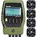 Compex Edge 2.0 Muscle Stimulator with TENS Bundle Kit: Electric Muscle Stimulation Machine (EMS) , 12 Snap Electrodes, 4 Programs, Lead Wires, Battery, Case / 2 strength, 1 recovery, 1 TENS