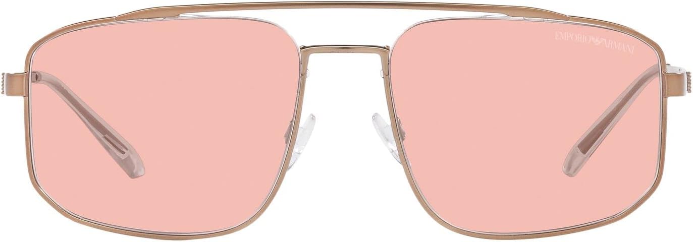 Emporio Armani mens Ea2139 Rectangular Sunglasses
