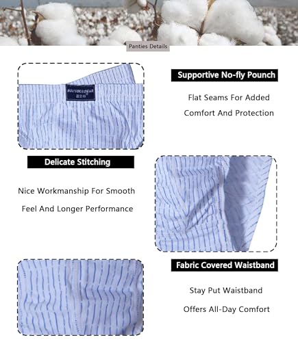 Men's Cotton Breathable Classics 3-Pack Brief, Moisture Wicking, Machine Washable3