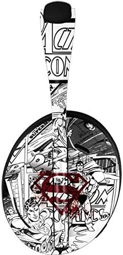 Skinit Decal Audio Skin Compatible with Bose Noise Cancelling Headphones 700 - Officially Licensed DC Comics Superman Comic Pattern Logo in Red Design