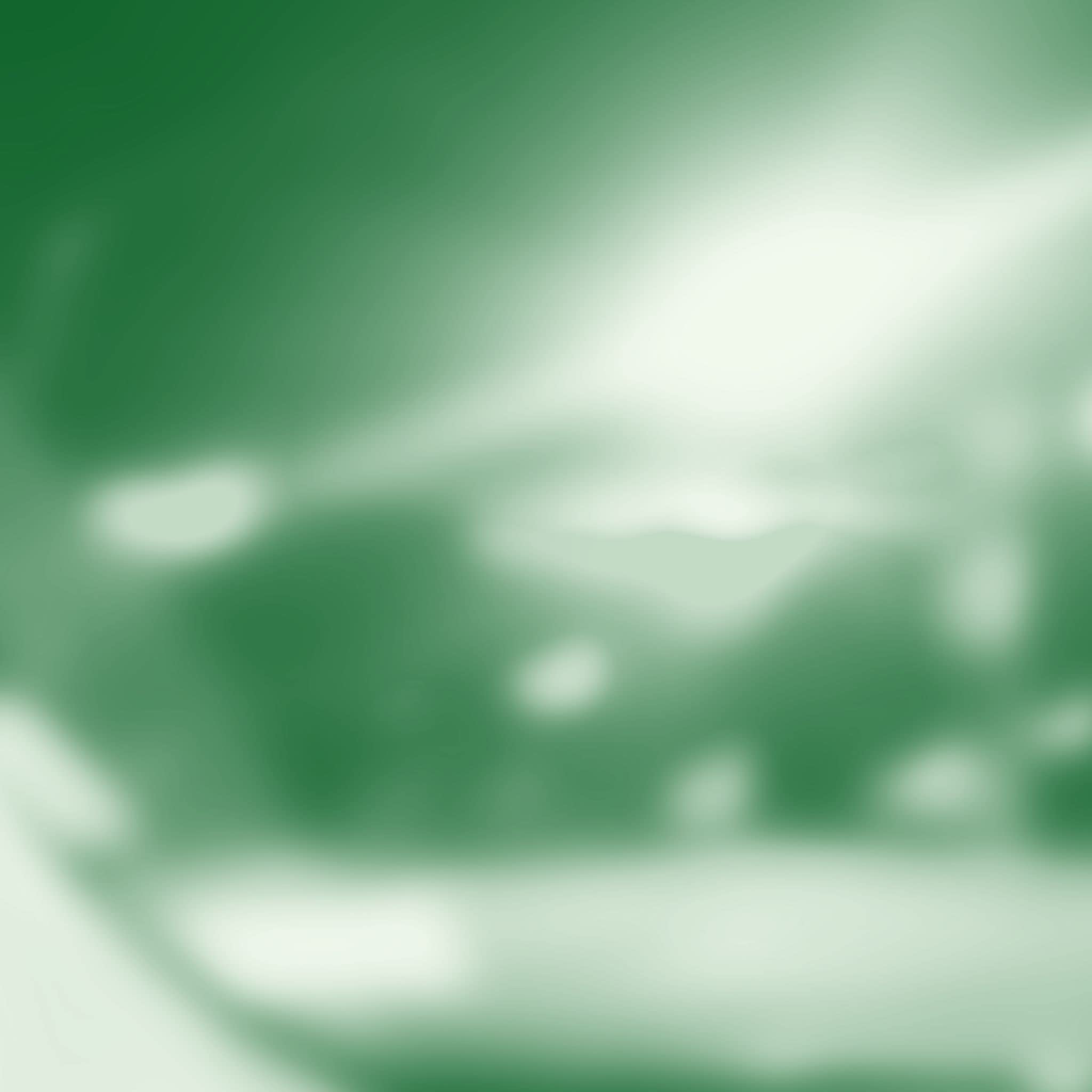 Green Glass Reflection