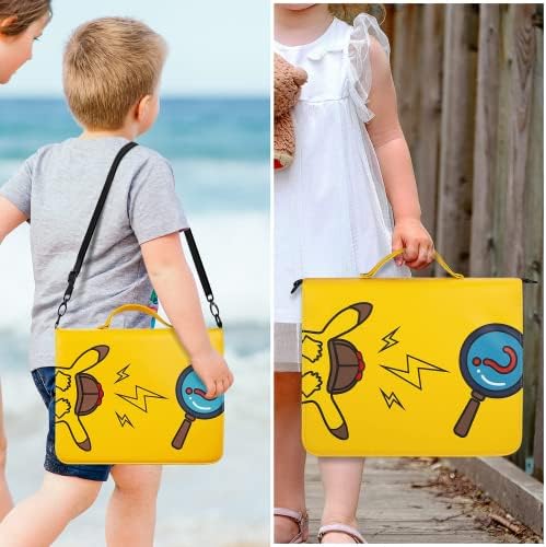 YINKE Card binder Compatible with Pokemon Card, Holds Up to 720+ Cards with 40 Premium 9-Pocket Page, Hard Organizer