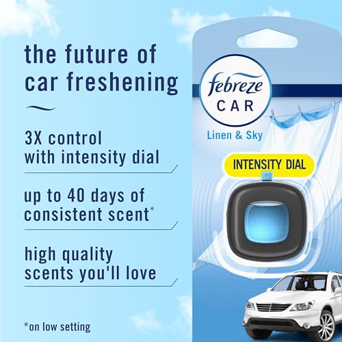 Image of stocking stuffers for men, febreeze, fabreeze, febreeze, car air freshener, fragrance stick on, for cars, air refresher, febreze clip, auto, automobile, car smell fighter, vent air freshener
