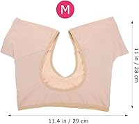 Vista 7 de SUPVOX Chaleco de ropa interior con protección contra el sudor, escudo lavable para las axilas para mujeres, niñas y mujeres